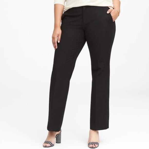 Banana Republic Pants - Banana Republic Logan bi stretch trouser Black 16
